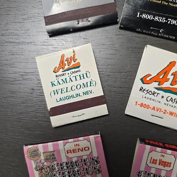 80's Full Matchbook Lot Hotel Casino Hotel Unstruck. - Picture 9 of 9